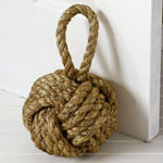 Door Stopper Jute Knot